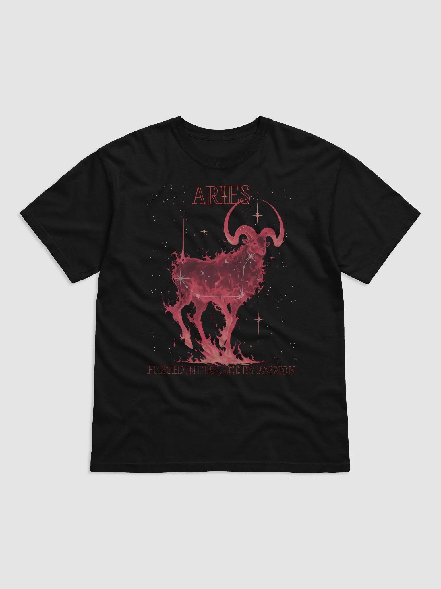 Aries: Forged in Fire, Led by Passion Tee product image (8)