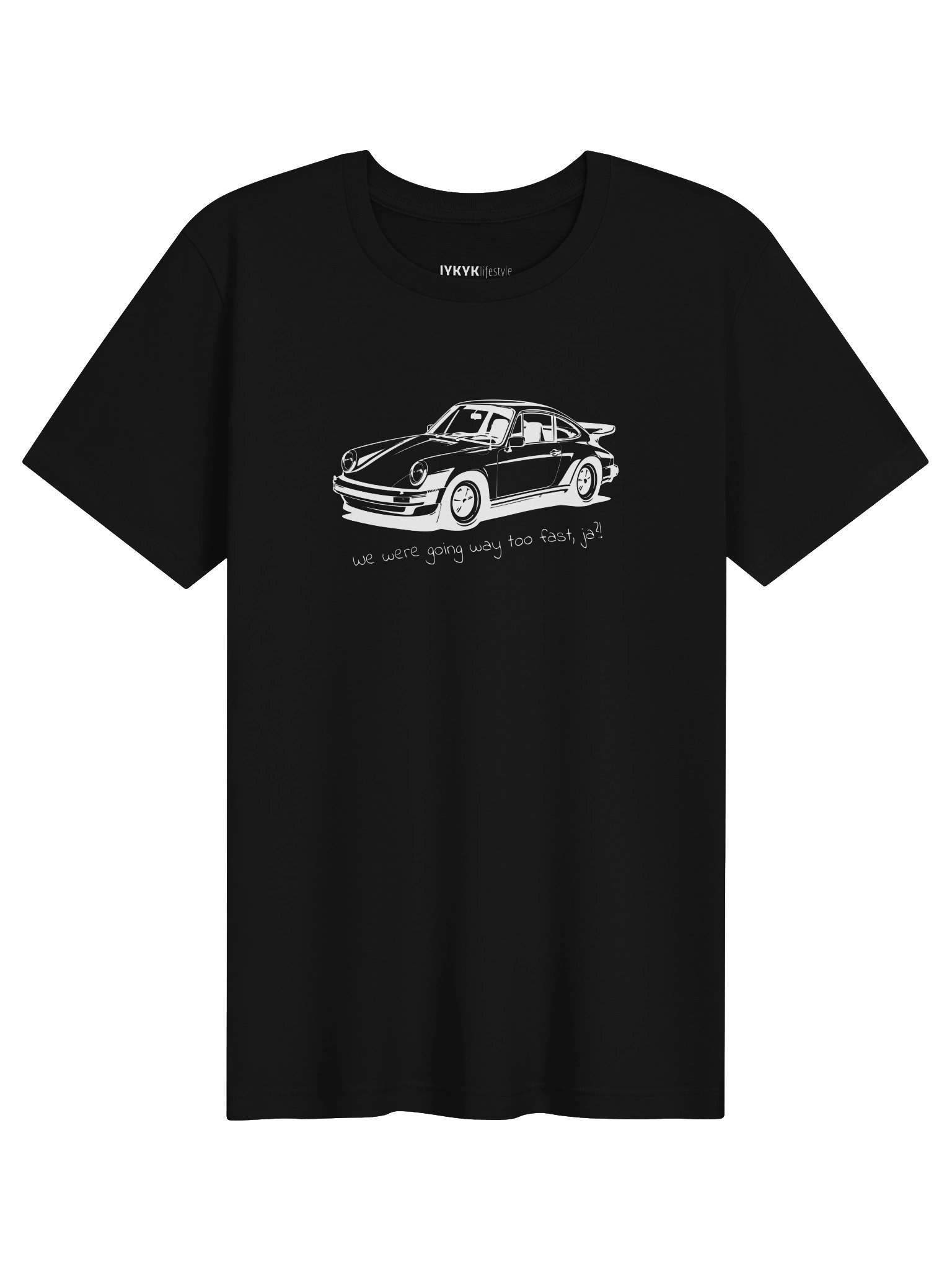 We Were Going Way To Fast, JA!? | Black | Unisex Bella+Canvas Soft T-Shirt product image (1)