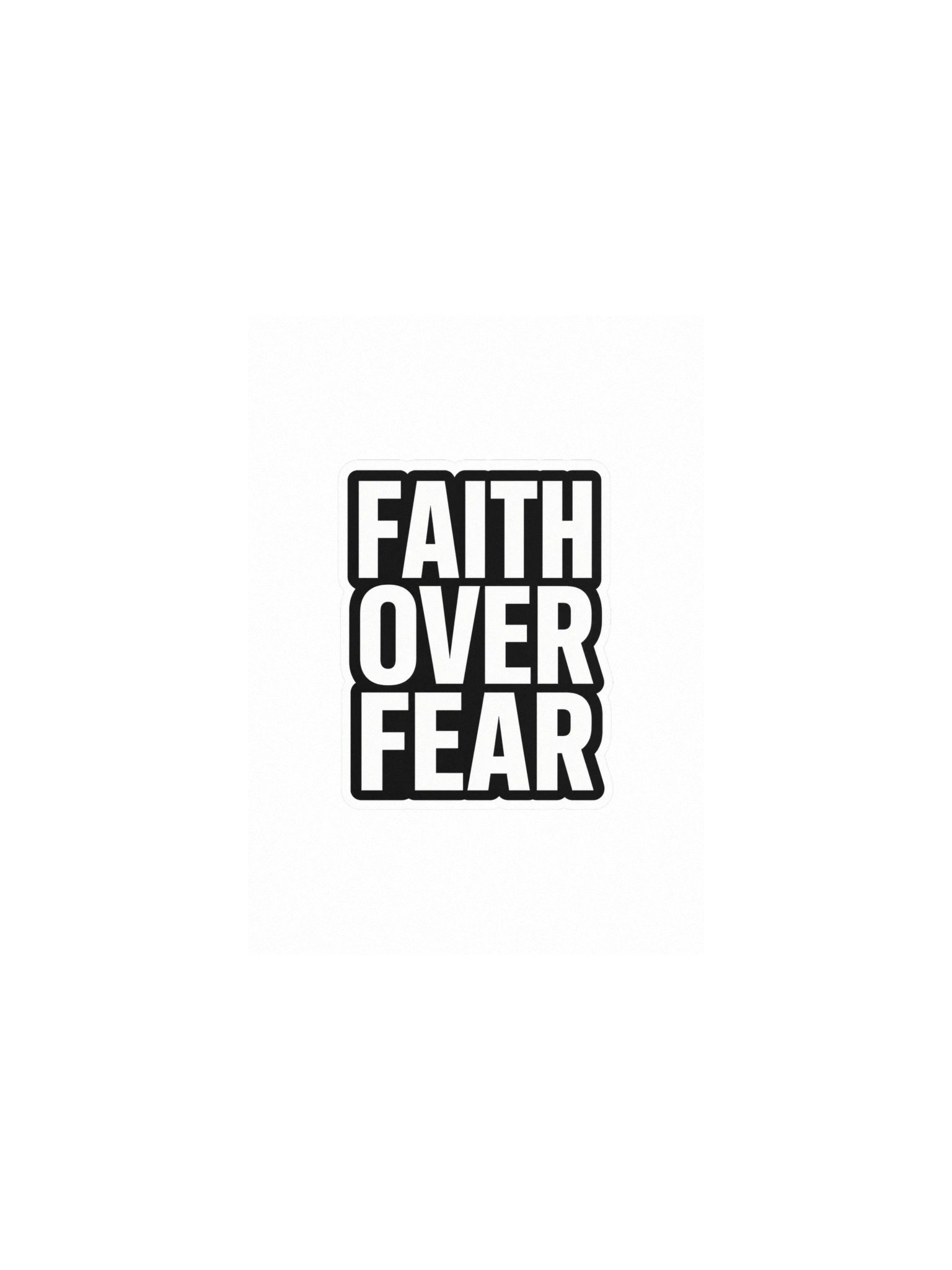 Faith Over Fear Poster product image (5)