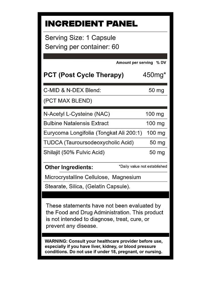 PCT (Post Cycle Therapy) product image (2)