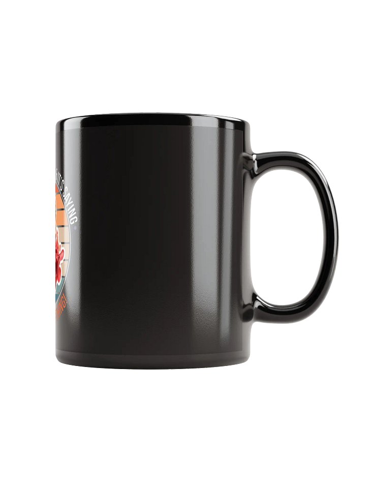 Ready for Anything!!! Black Glossy Mug product image (2)