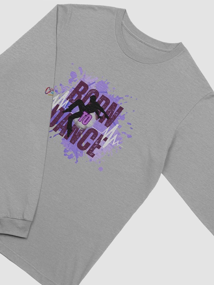 Born to Dance His Silhouette Long Sleeve Tee product image (1)