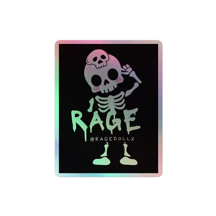 Dead Rage - Holo Sticker product image (2)