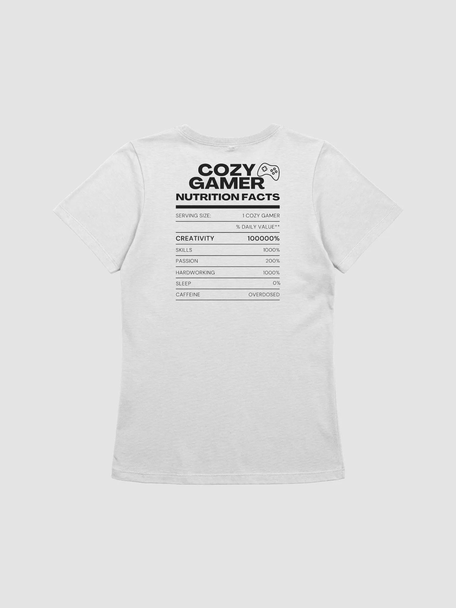 Cozy Gamer Nutritional product image (3)