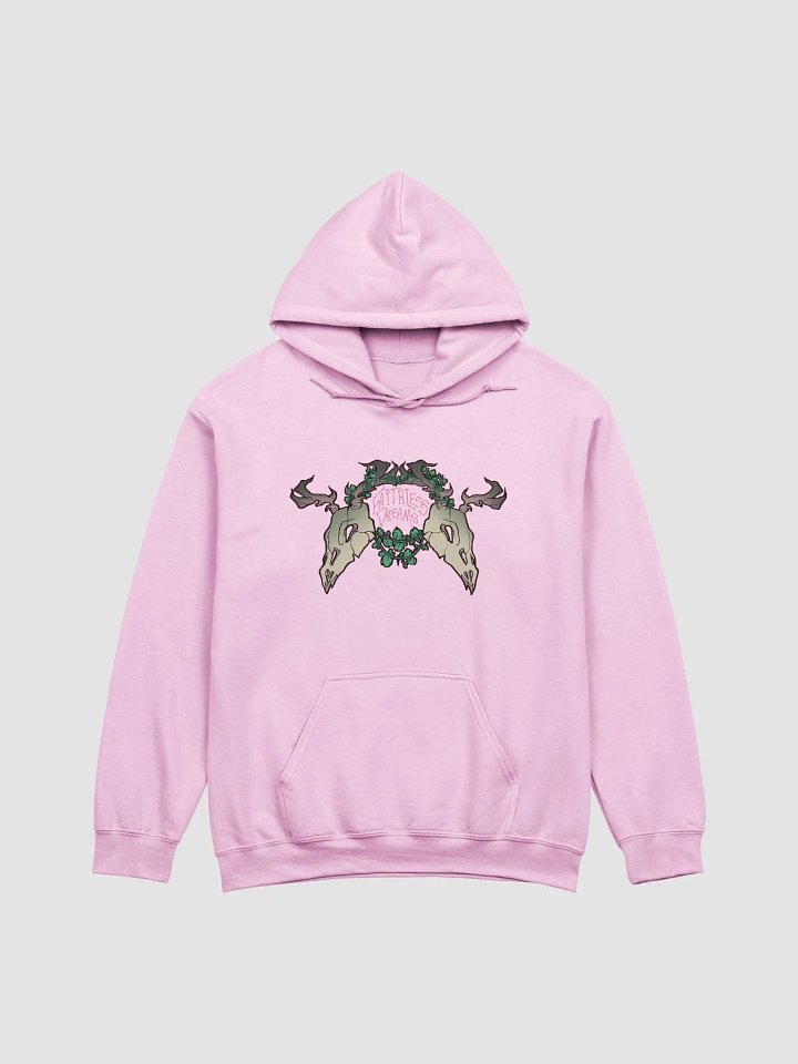 Pink Faithless logo hoodie product image (1)