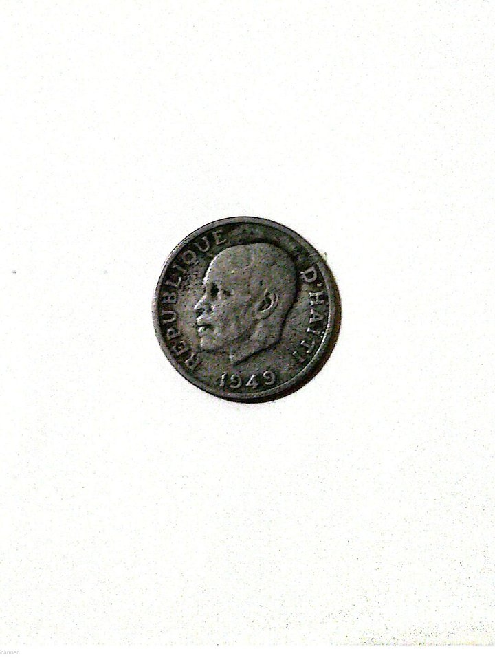 10 cent Haitian Gourde coin - Dumarsais Estimé (1949) product image (1)