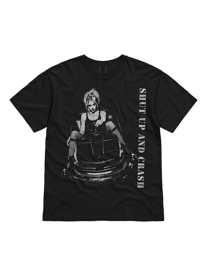 Shut Up and Crash Bumper Girl // Heavyweight Vintage Tee product image (1)