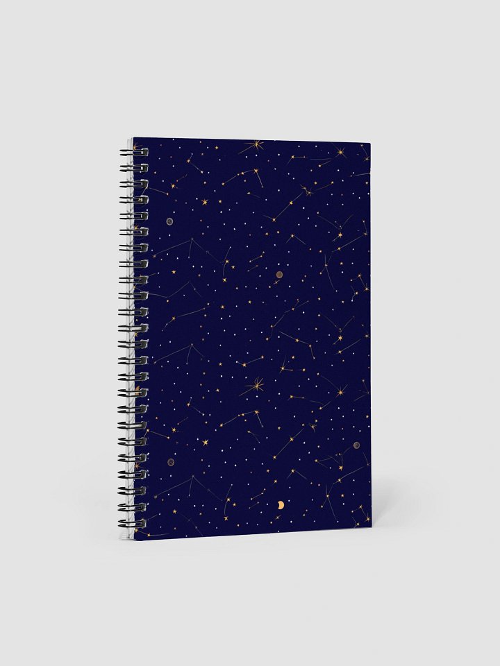 Celestial Constellations Spiral Notebook product image (1)
