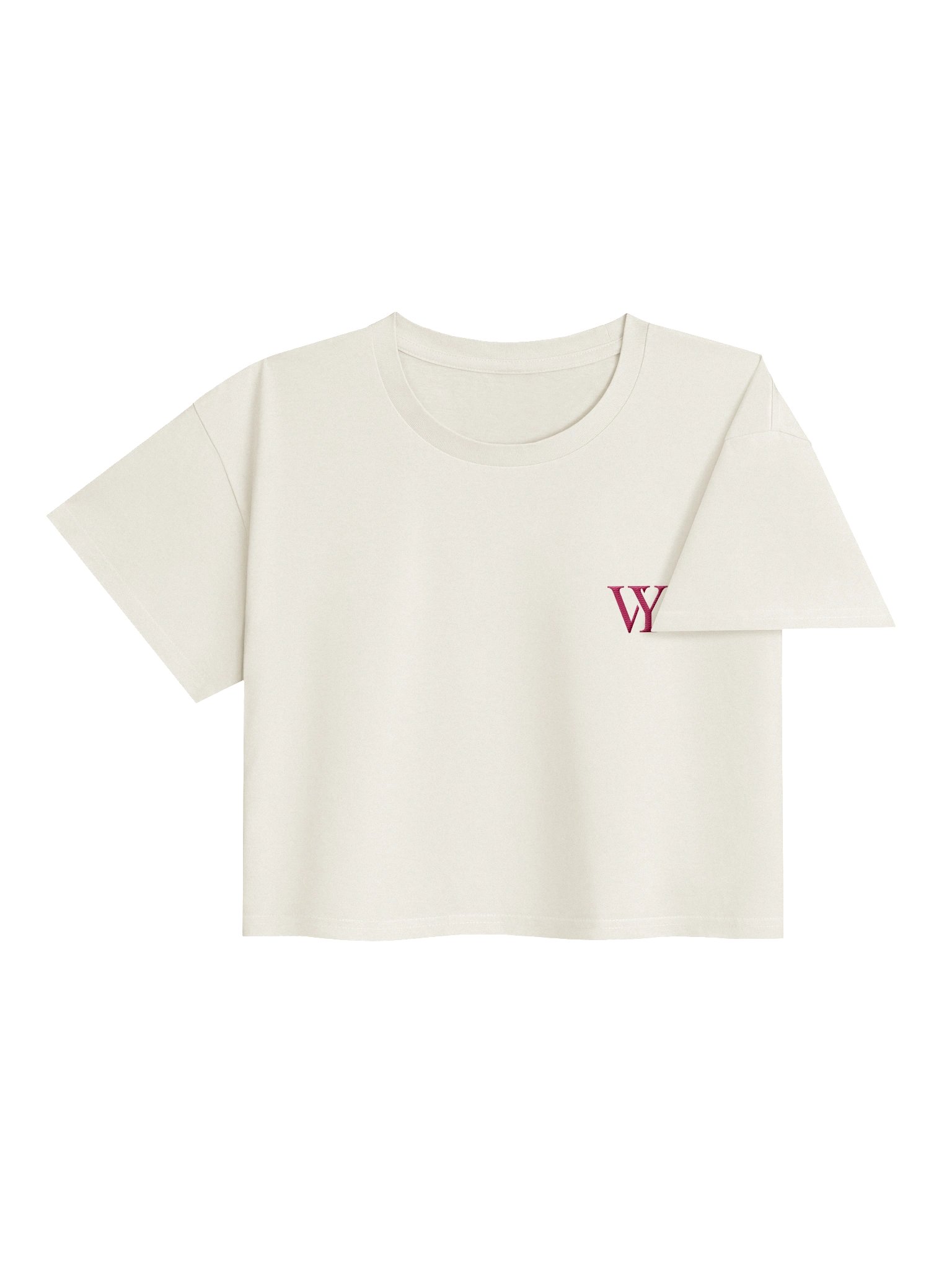 FLAMINGO VY Minimal Crop Tee product image (4)