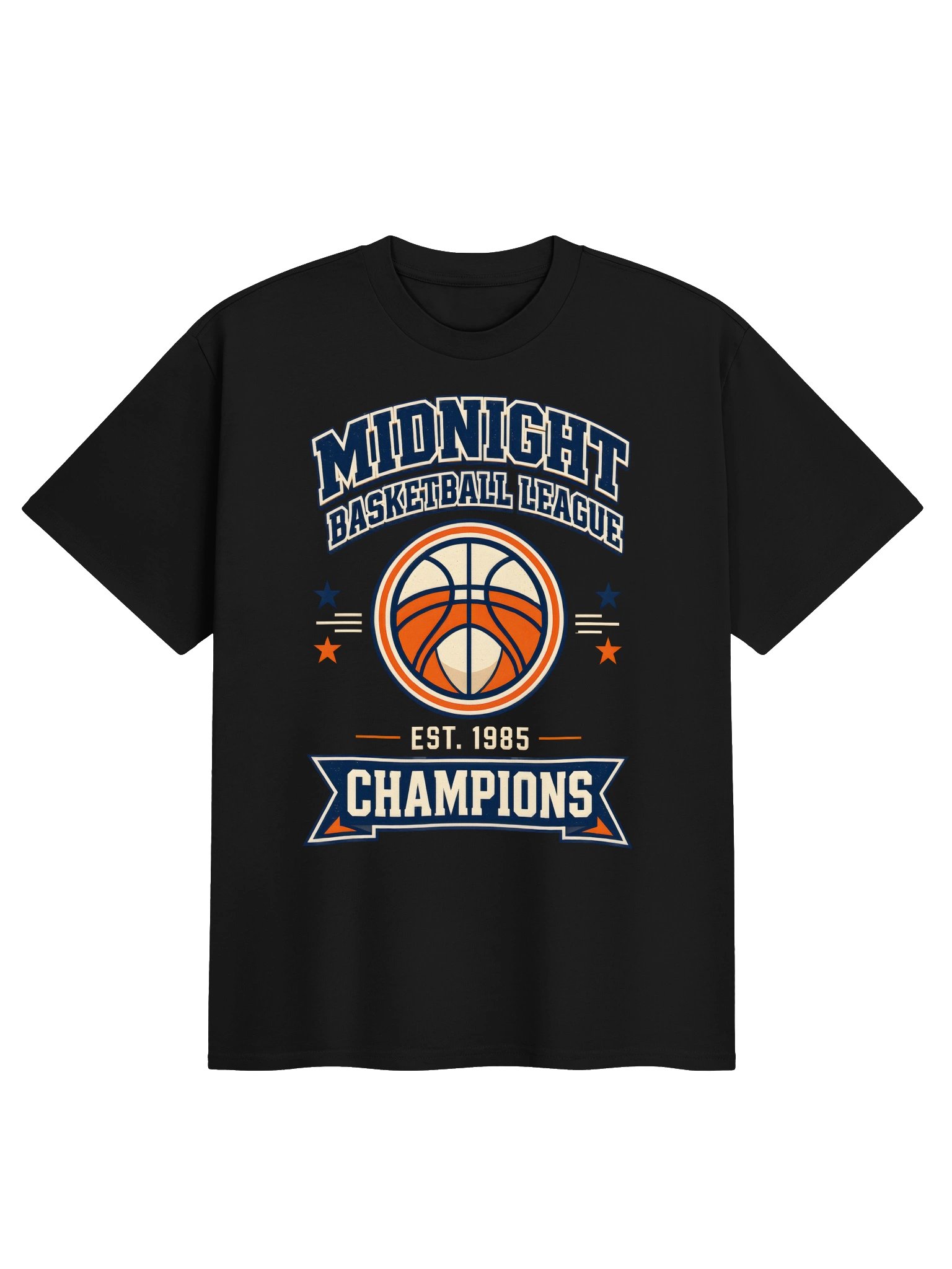 Midnight Basketball League — Vintage Champions Tee product image (3)