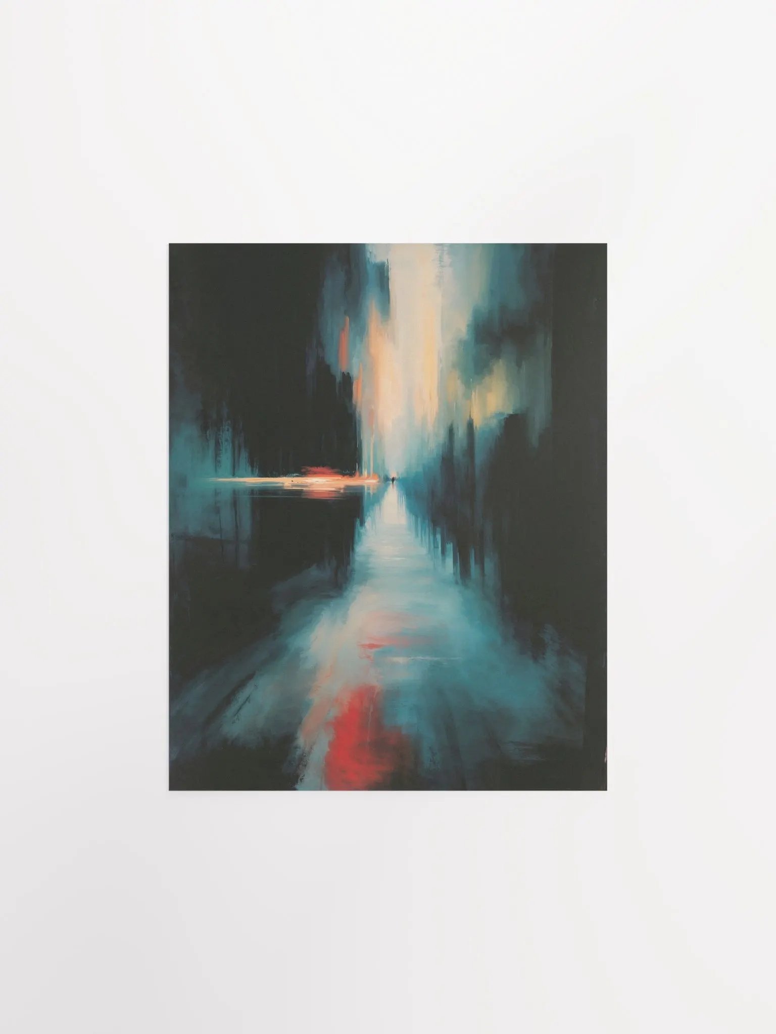 Abstract Cityscape Reflections Poster product image (12)