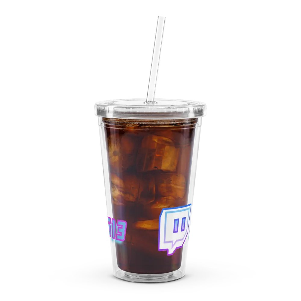 Blackknight513 Double Wall Clear Plastic Tumbler (16 oz) product image (12)
