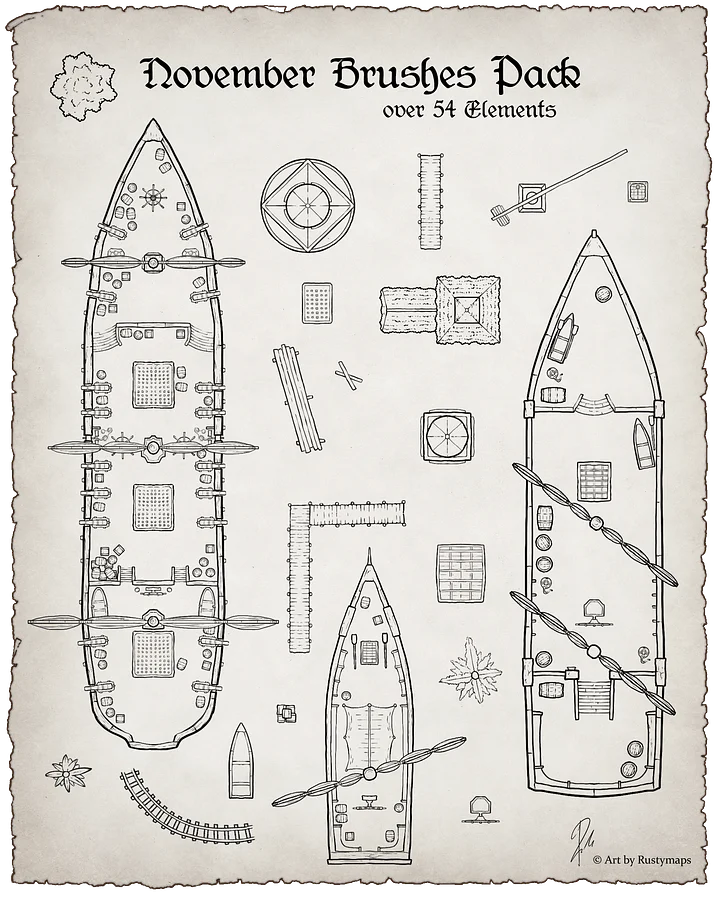 Map maker - Brush final bundle Pack product image (2)