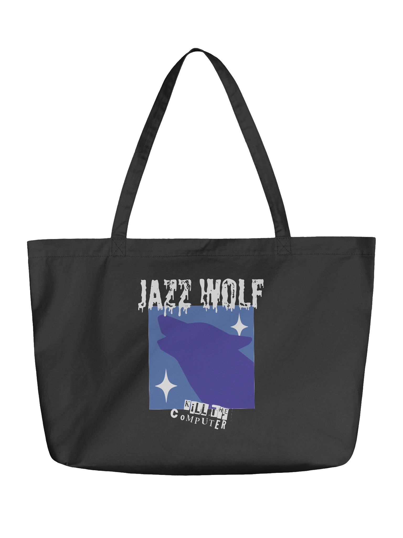 Jazz Wolf Eco Tote Bag product image (1)