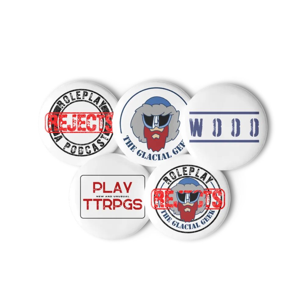 Glacial Geek Collab Pins product image (2)