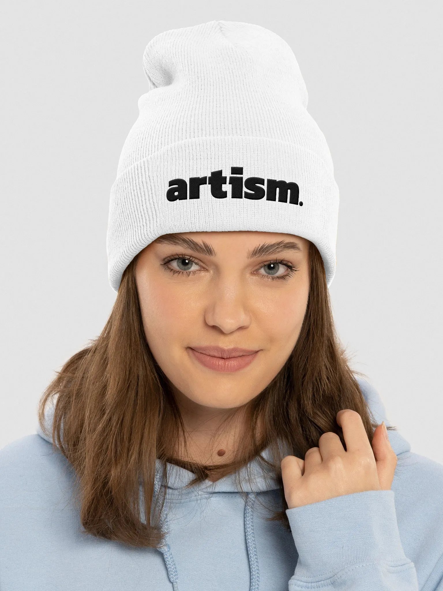 no diddy party. head tit. artism. beanie. product image (3)