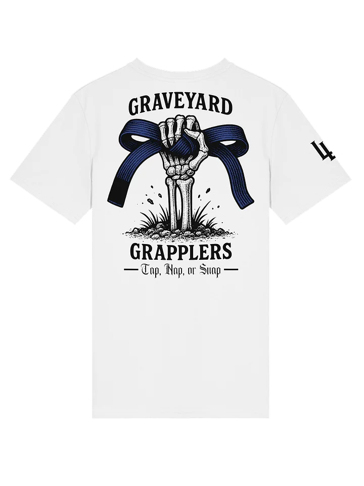Graveyard Grapplers Ranked Tee | Blue Belt product image (1)