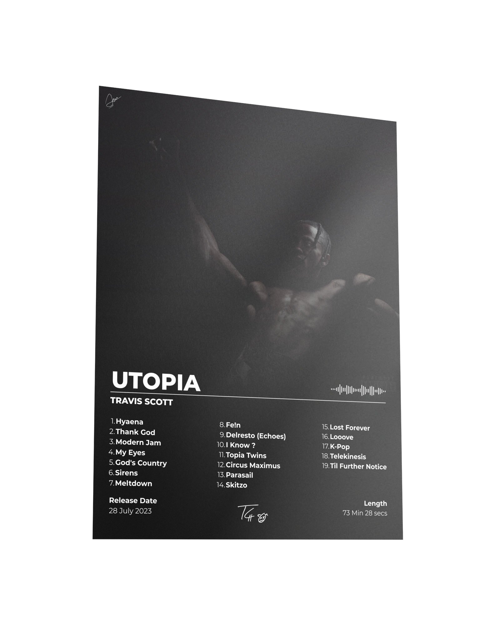 UTOPIA Travis Scott Album Poster product image (6)