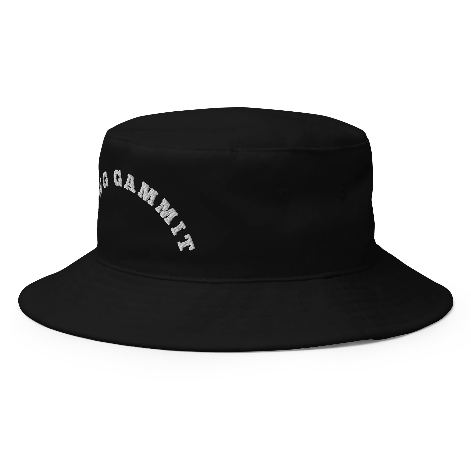 DAWG GAMMIT™ Black Bucket Hat Embroidery product image (2)