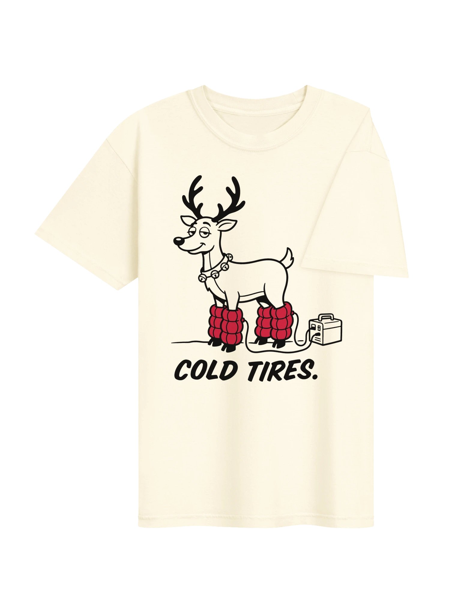 Cold Tires. Reindeer Tee product image (7)