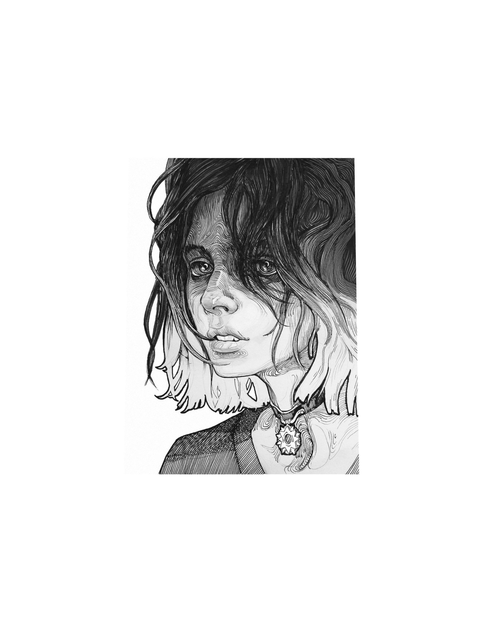 "The Gaze" Art Print by Sergey Zinovkin product image (4)