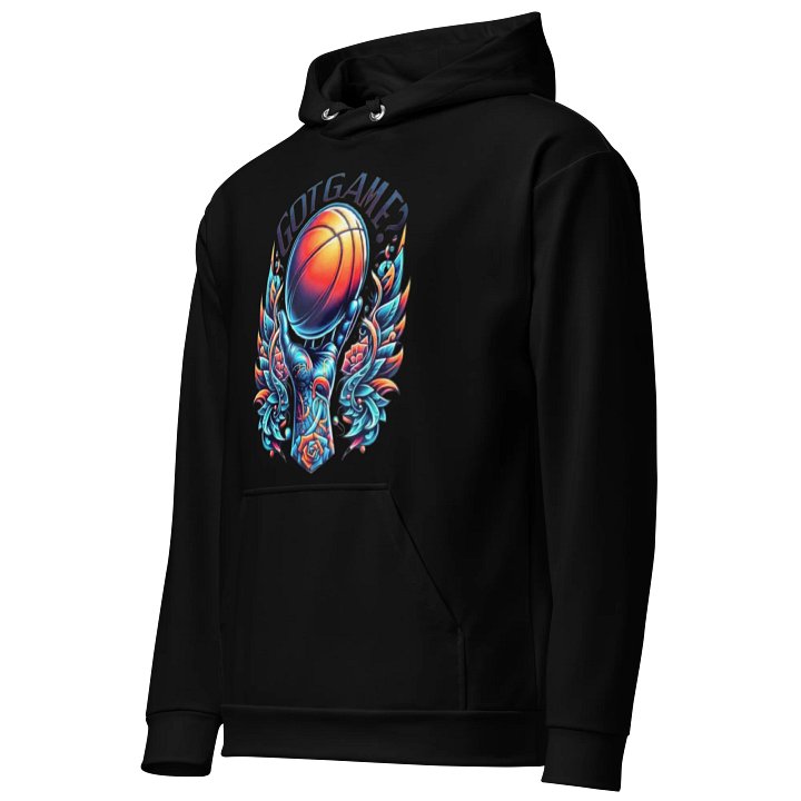 GOT GAME HOODIE BLACK product image (2)