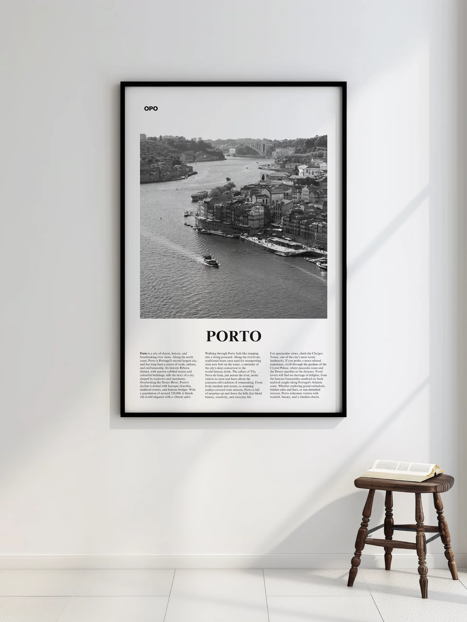 Porto 01 Newspaper Poster | Framed product image (7)