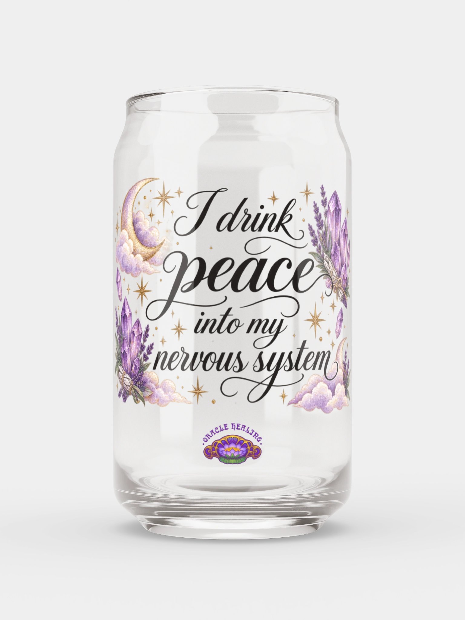 I drink in peace glass product image (1)