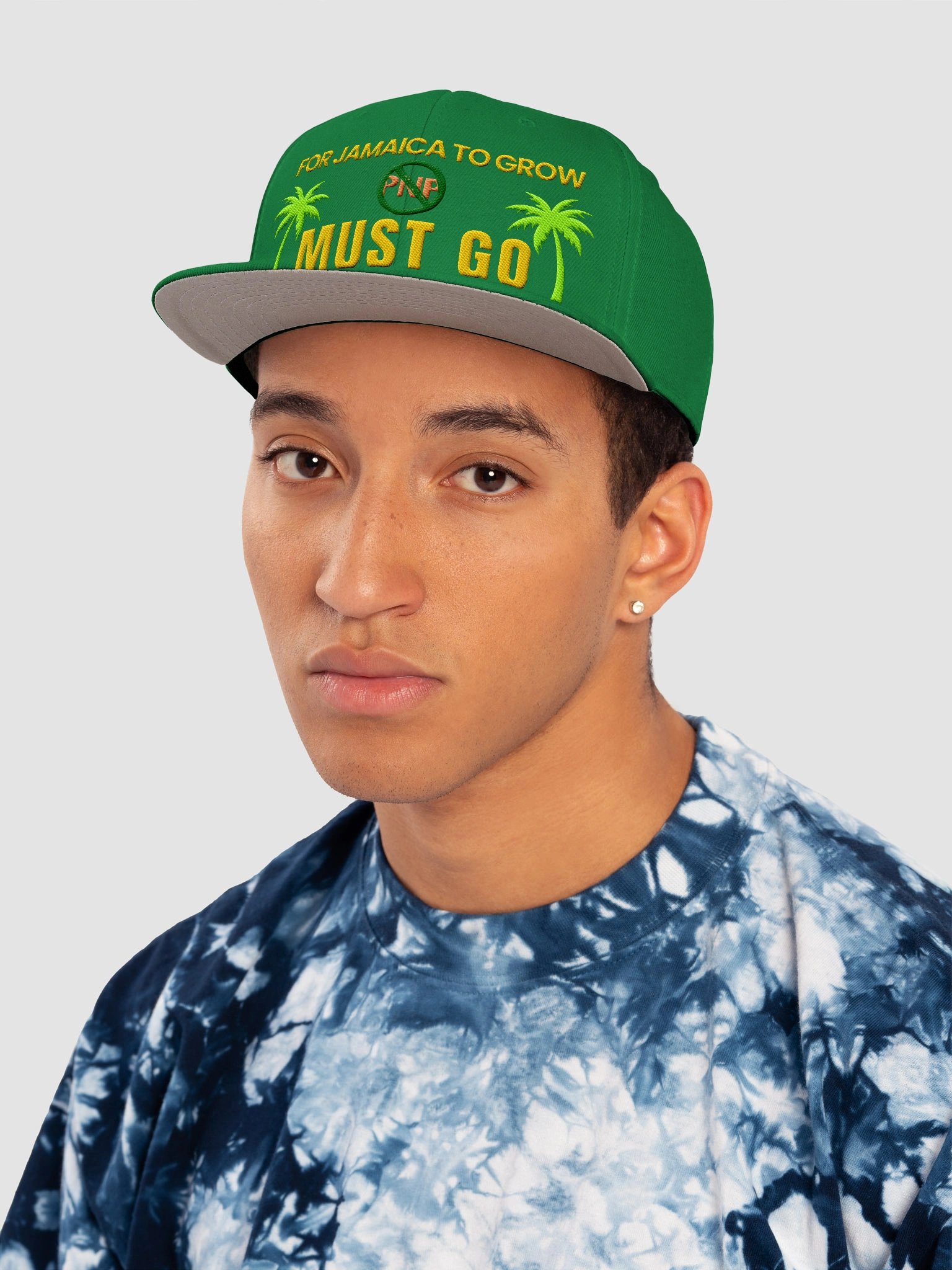 Must Go Snapback — 'FOR JAMAICA TO GROW' product image (22)