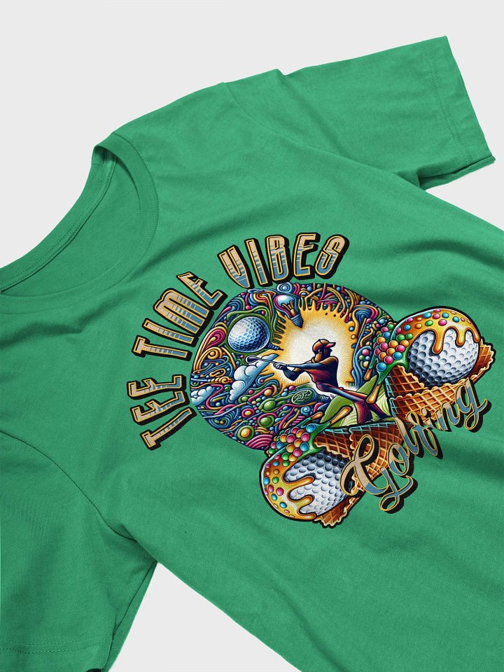 Tee Time Vibes Golfing T-Shirt product image (2)