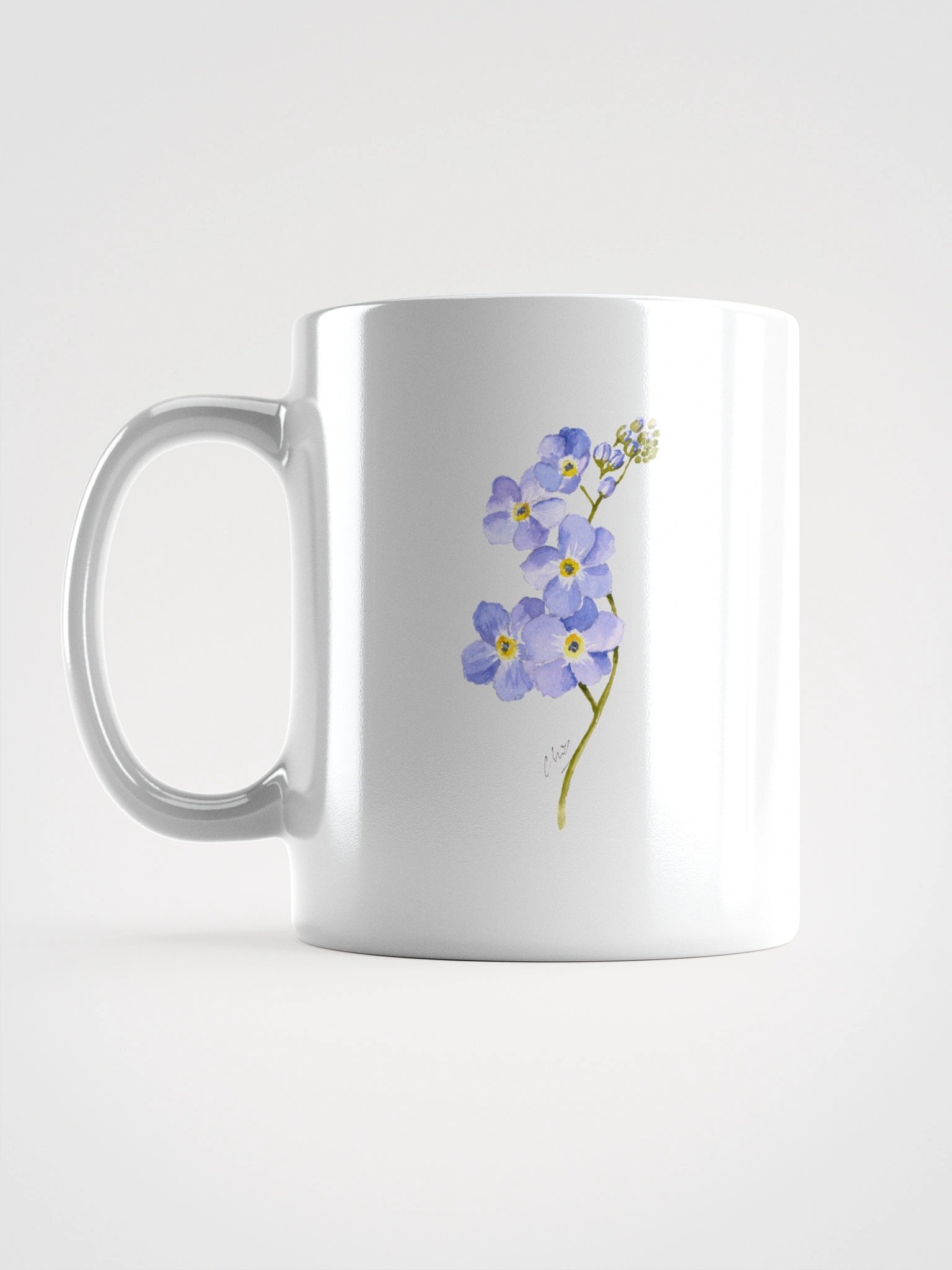Delicate Violet Watercolor Mug product image (1)