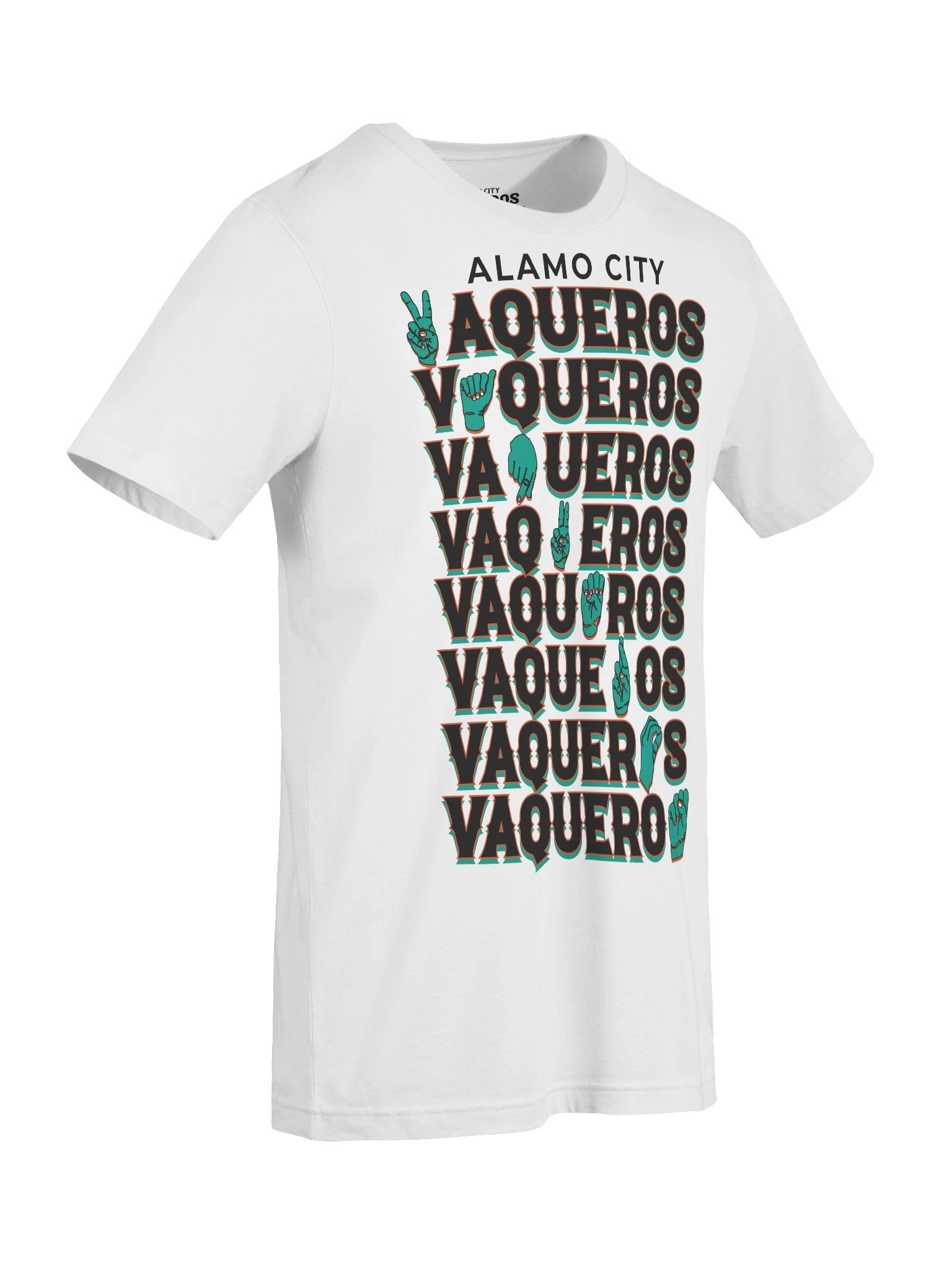 Alamo City Vaqueros White ASL Shirt product image (5)