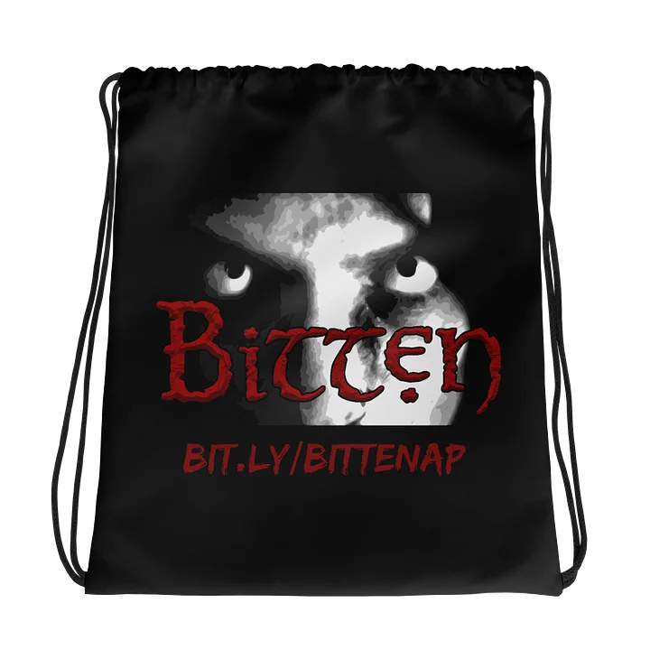 Bitten Drawstring Bag product image (1)