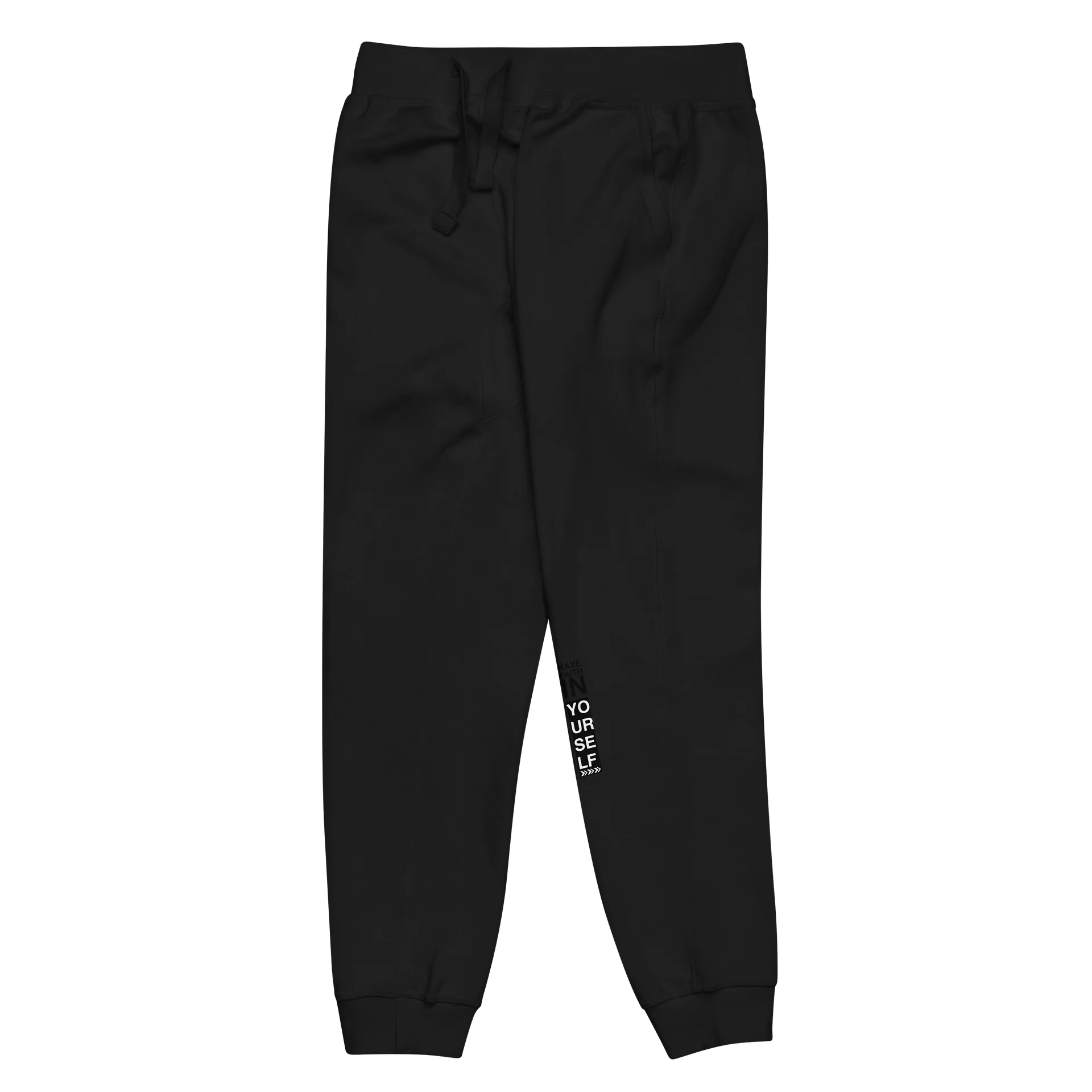 "In Yourself" Vertical Print Joggers product image (2)