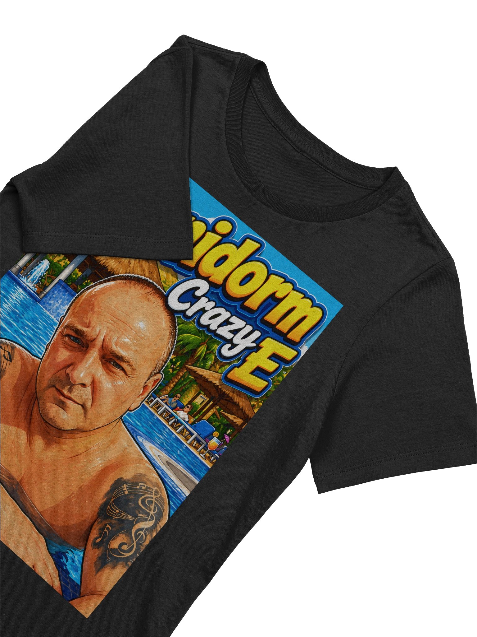 Benidorm Crazy E Pool Selfie Tee Ladies product image (5)