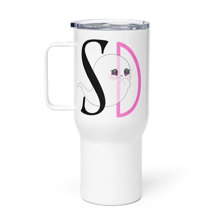 Spooky Darling Ghost Logo Travel Mug product image (1)