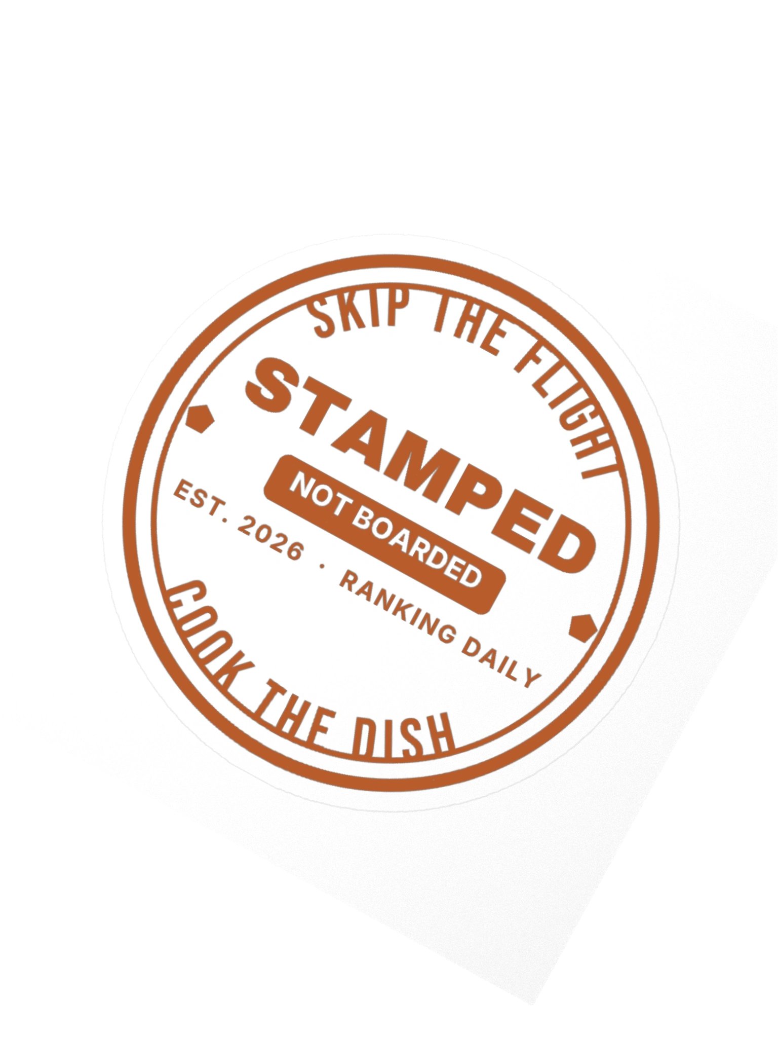 Stamped, Not Boarded Sticker product image (5)
