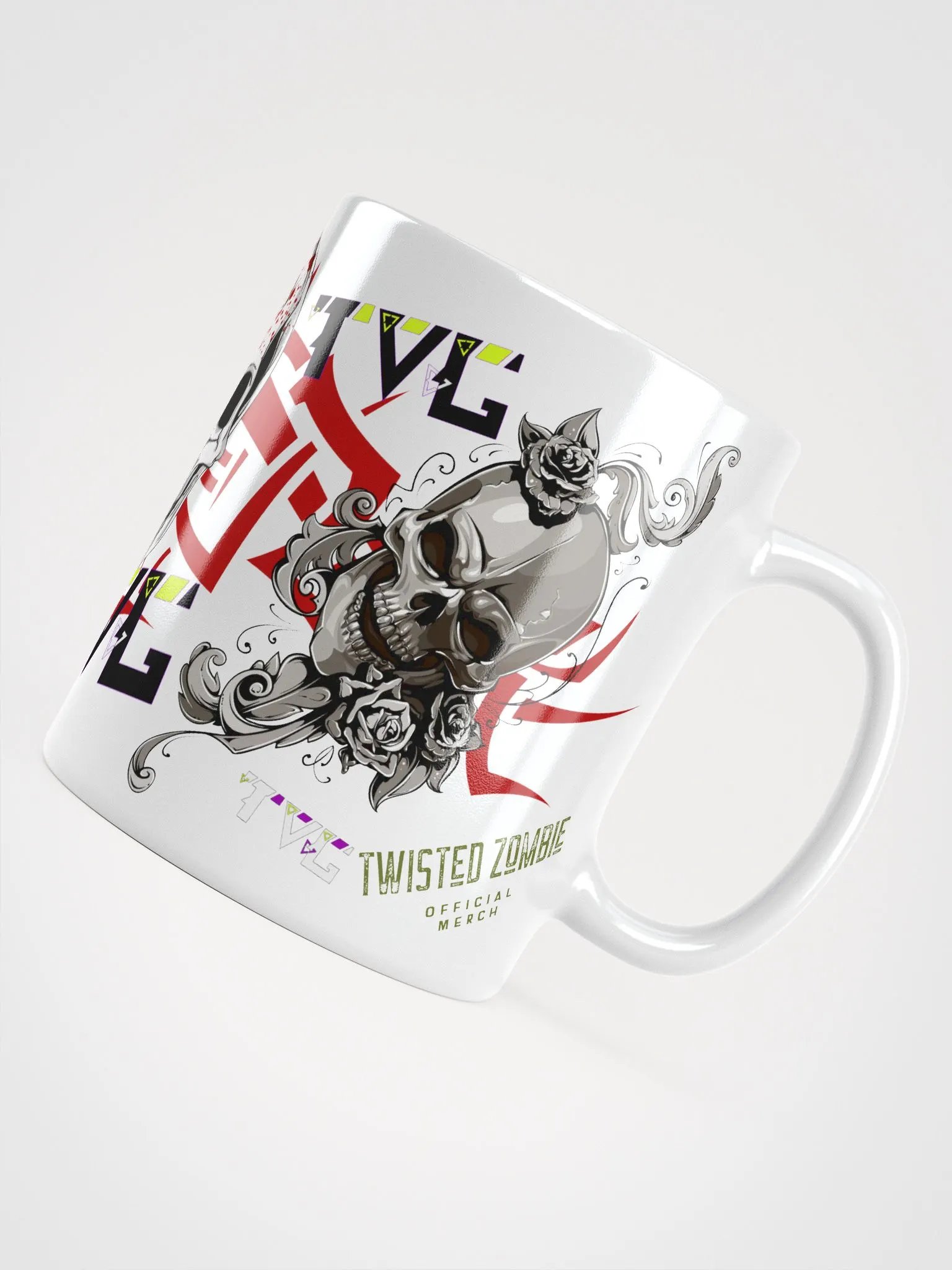 Twisted Virus Gaming: Skull Mug. product image (2)
