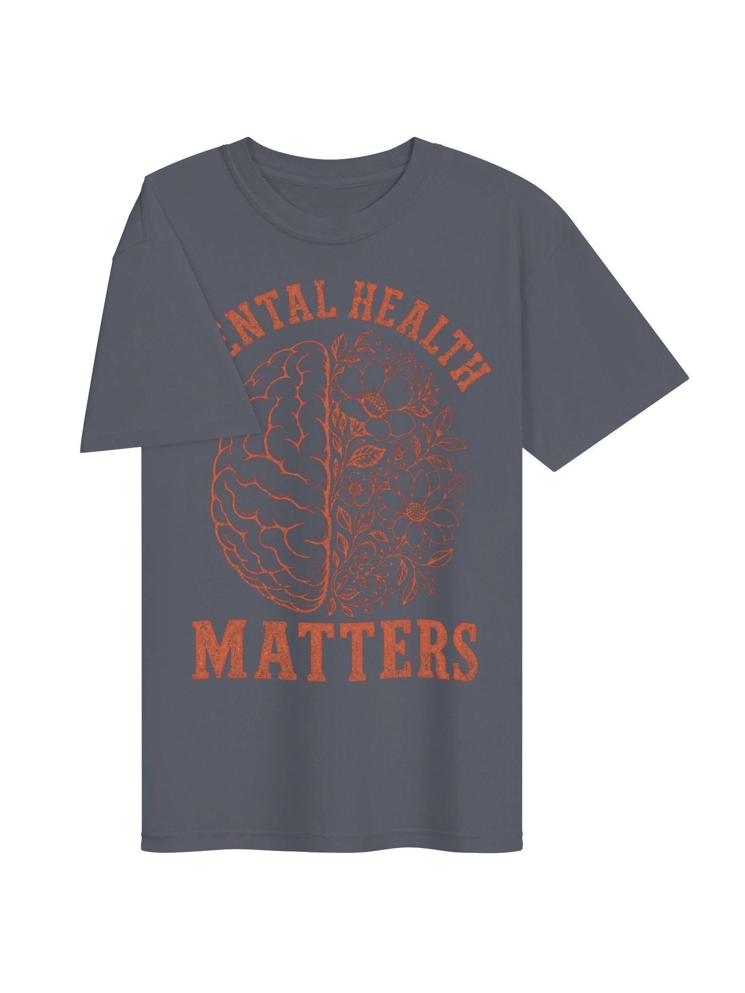 Mental Health Matters Floral Brain Tee product image (21)