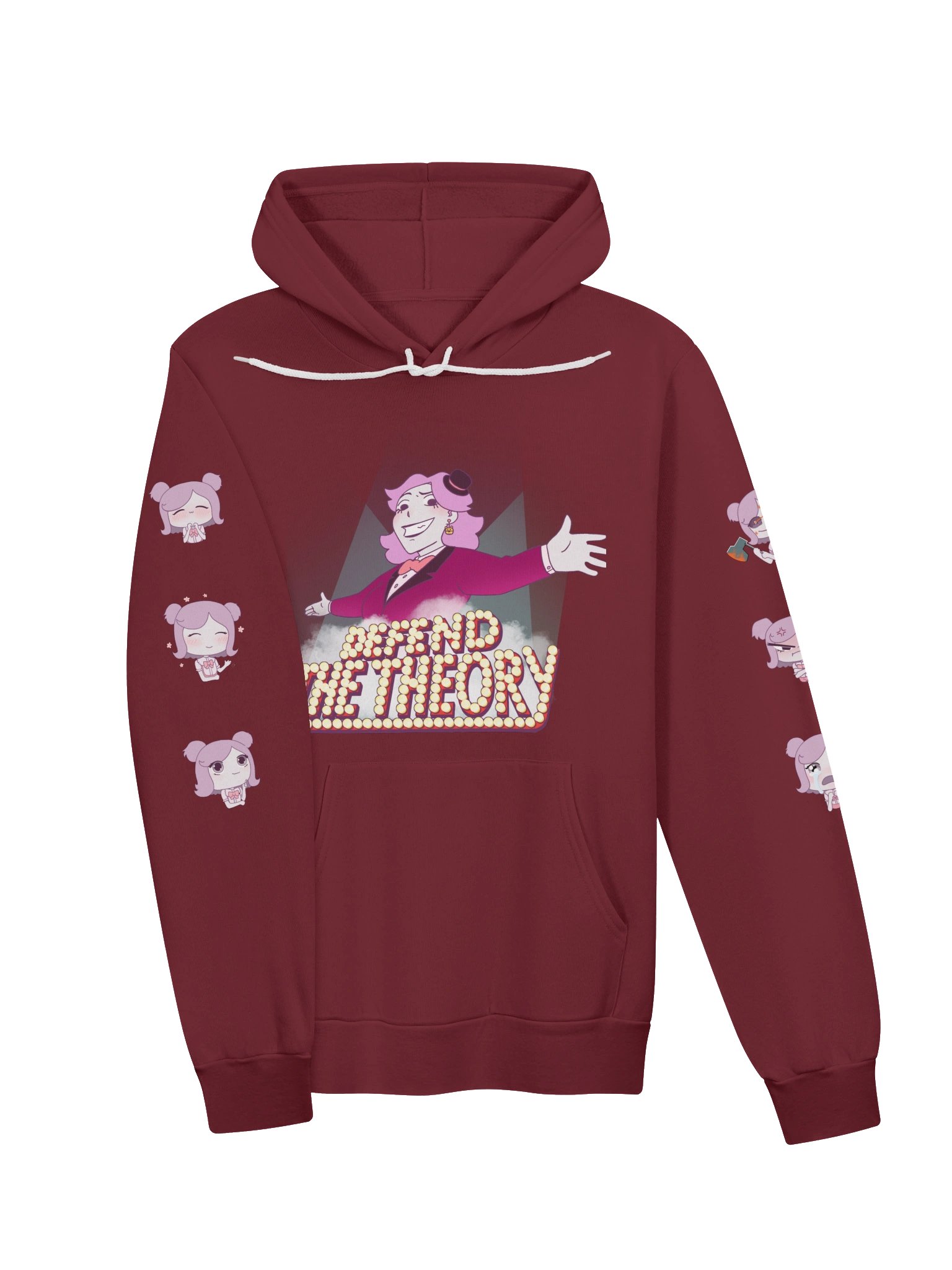 Defend The Theory Hoodie - Deluxe Blue product image (1)