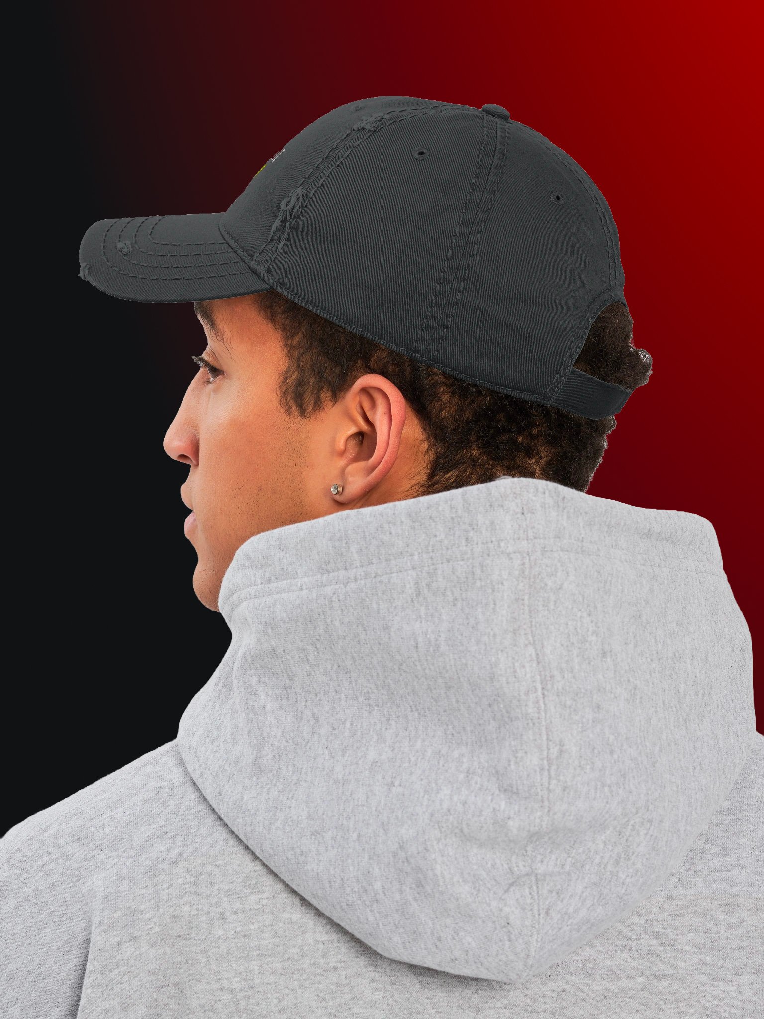 100 Ottani Please!™ Racing Streetwear Distressed Dad Hat | Endurance Survivor Edition product image (6)