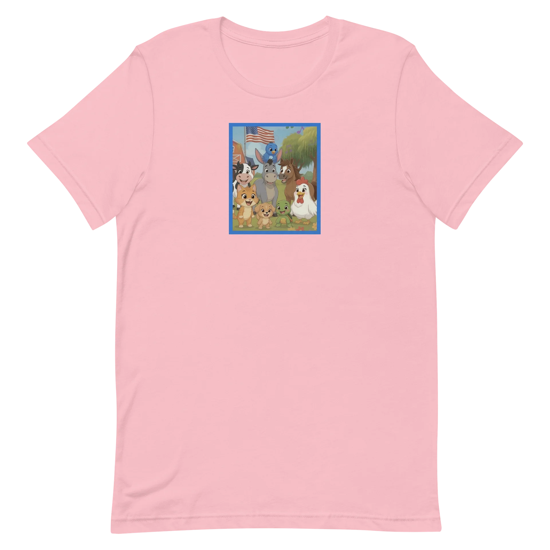 Farm Animals Cartoon Friends Tee product image (2)