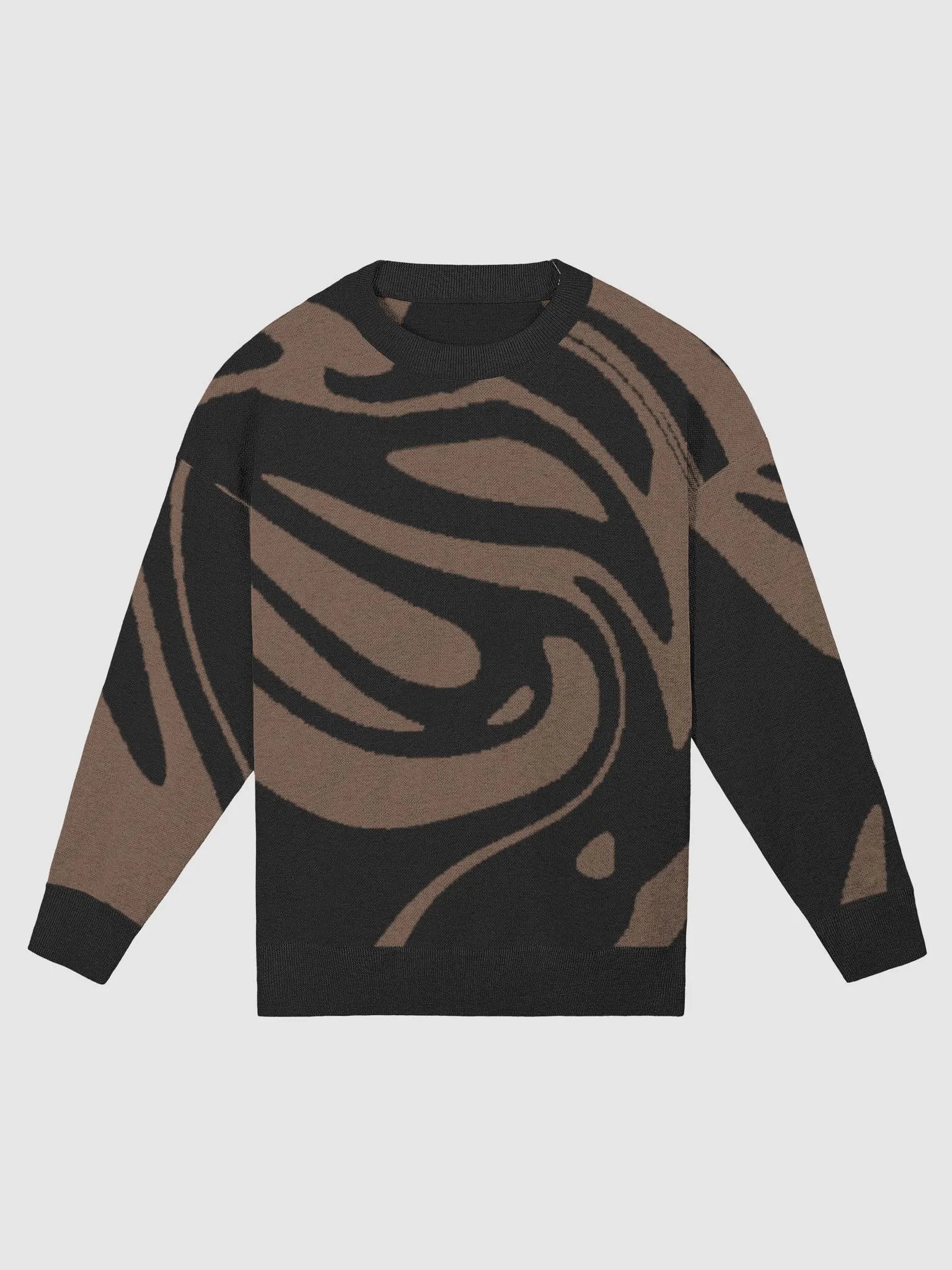 Toffee Swirl Knit Sweater product image (1)