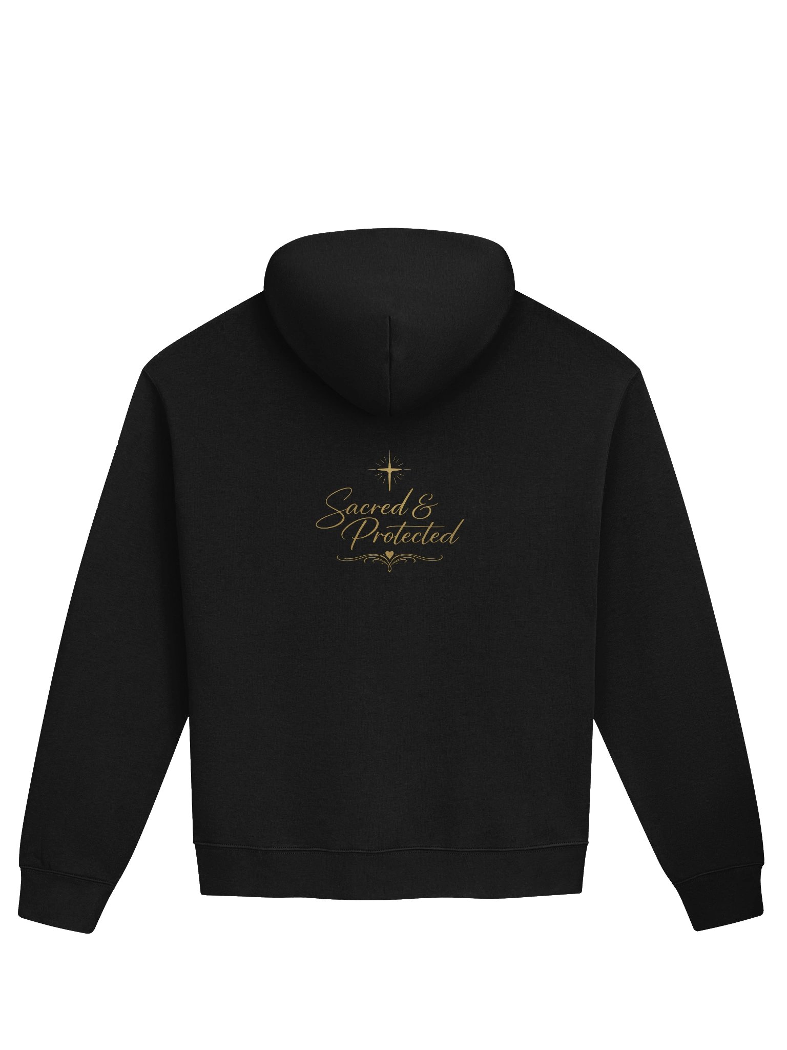 Golden Sacred & Protected Oversized Hoodie product image (12)