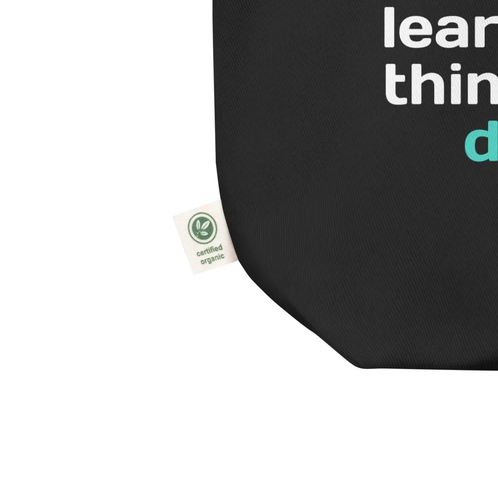 "doGR8things" Organic Tote Bag product image (5)