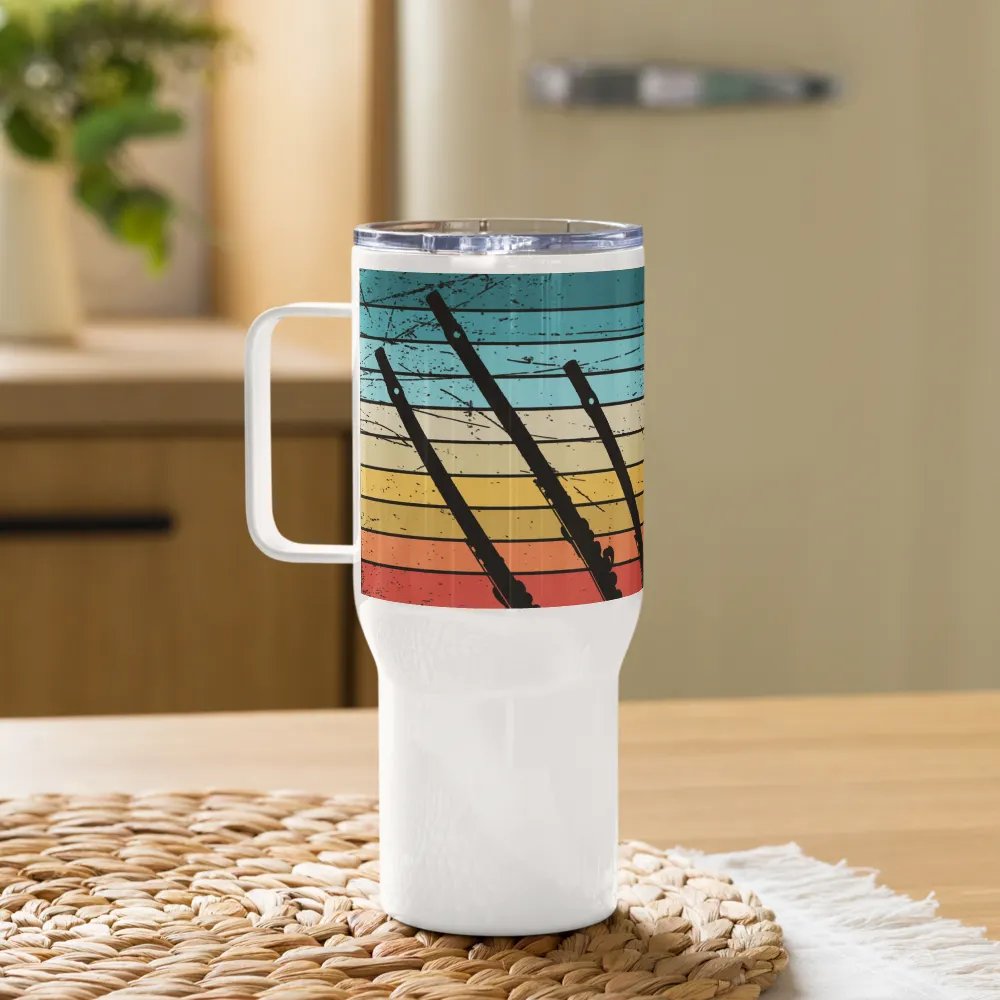Abstract Flute Stainless Steel Travel Mug - Alto product image (10)