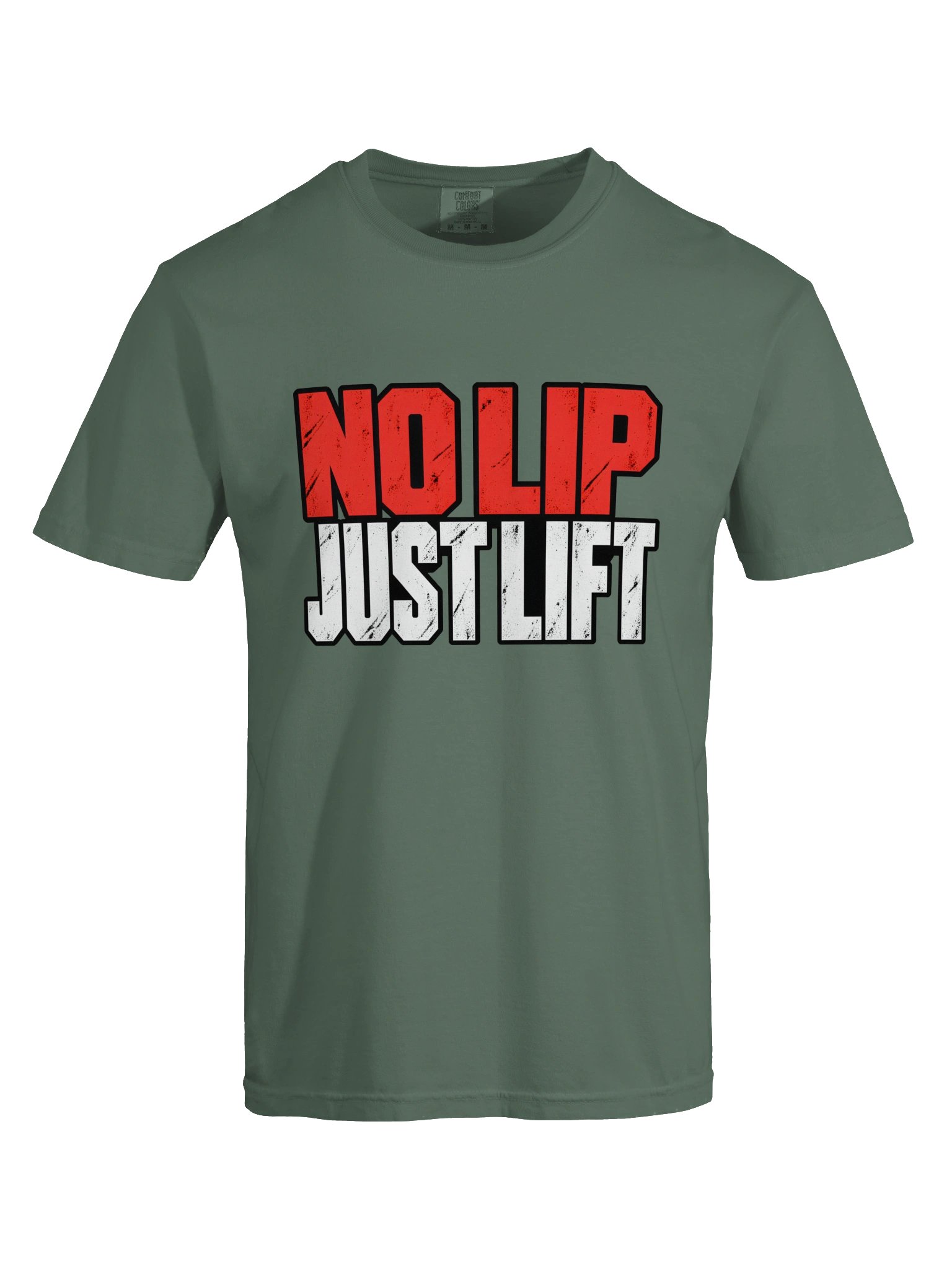 NOLIP Just Lift Distressed Gym Tee product image (45)