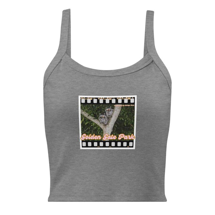 Golden Gate Park Raccoons Ribbed Tank (Assorted Colors) product image (3)