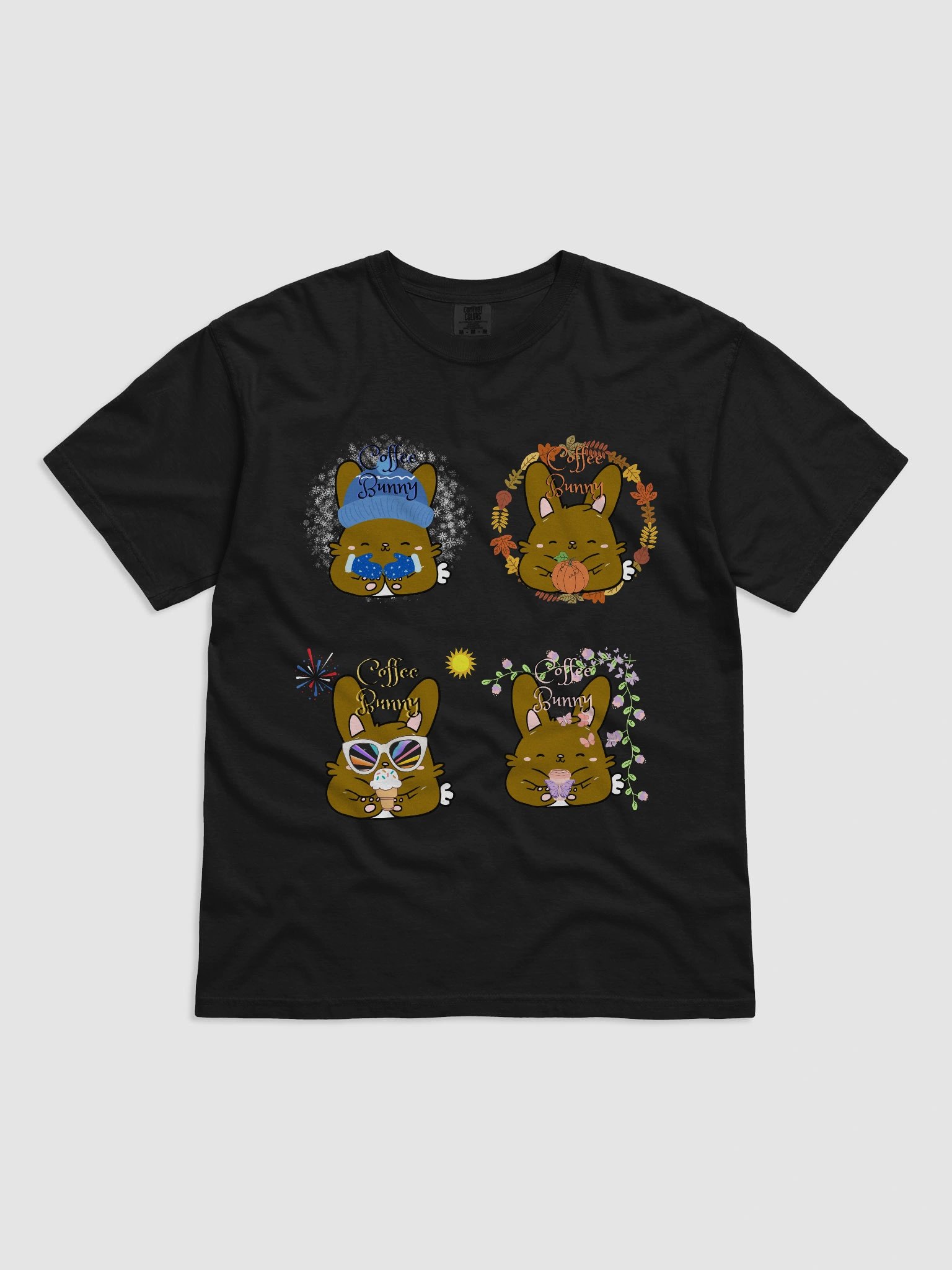 Coffee Bunny four seasons Tee product image (3)