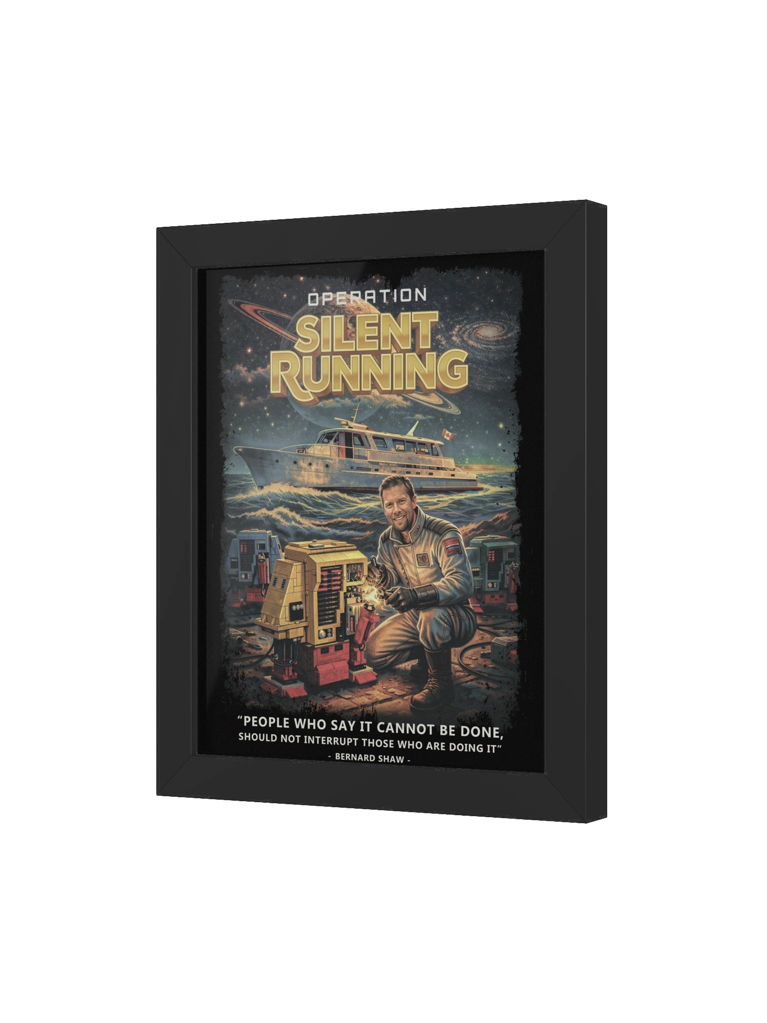 Silent Running Movie Poster, Framed product image (3)